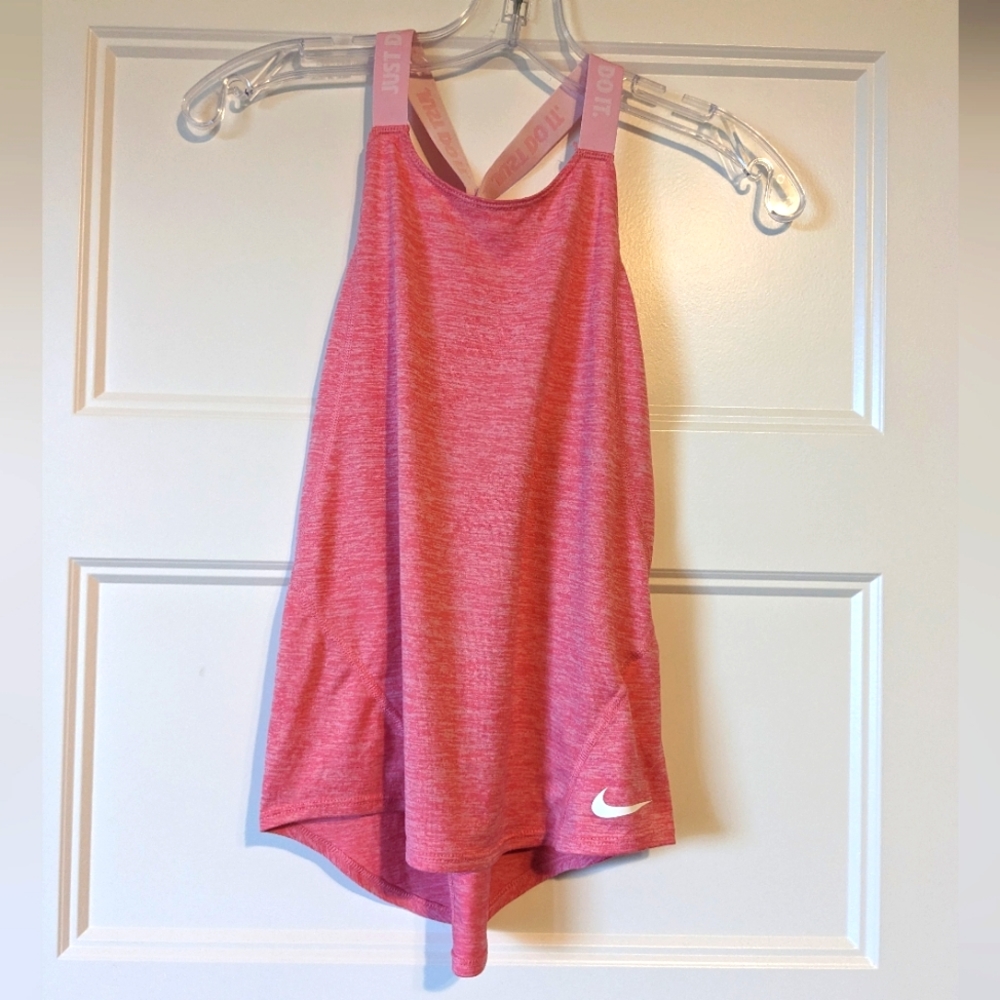 Pink Nike tank top